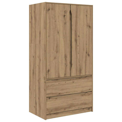 Badkamer Kast Artisan Eiken 79,5 x 49 x 156 cm Bewerkt hout
