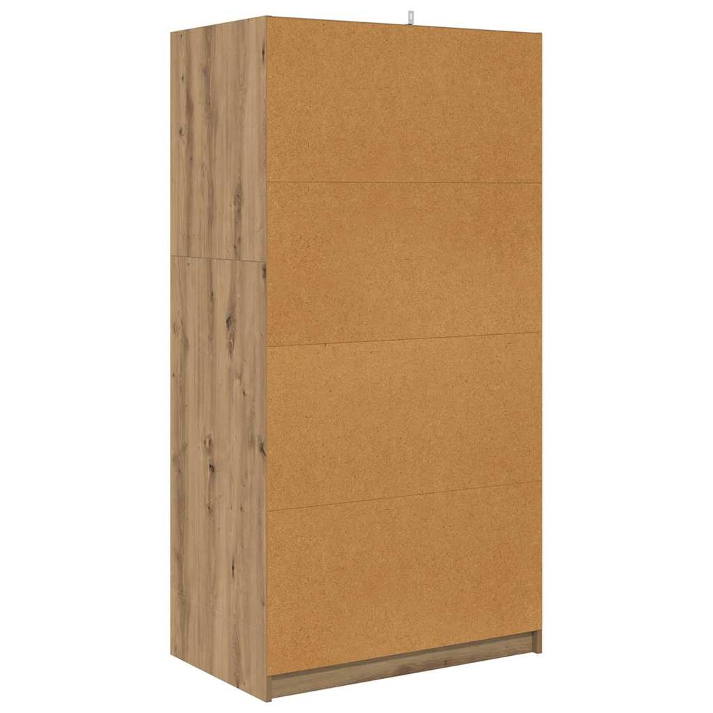 Badkamer Kast Artisan Eiken 79,5 x 49 x 156 cm Bewerkt hout