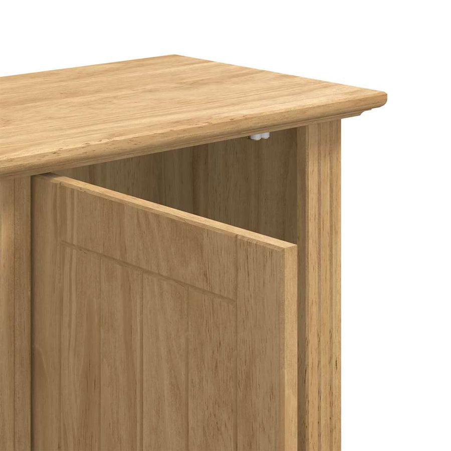 Badkamer wandkast BODO Honingbruin 44 x 30 x 60 cm Bewerkt hout