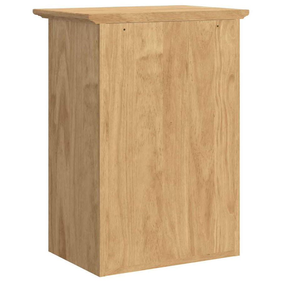 Badkamer wandkast BODO Honingbruin 44 x 30 x 60 cm Bewerkt hout