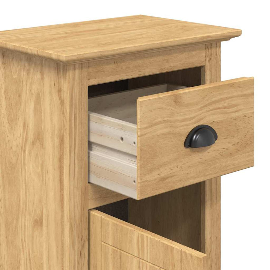 Badkamer Kast BODO Honingbruin 44 x 30 x 90 cm Bewerkt hout