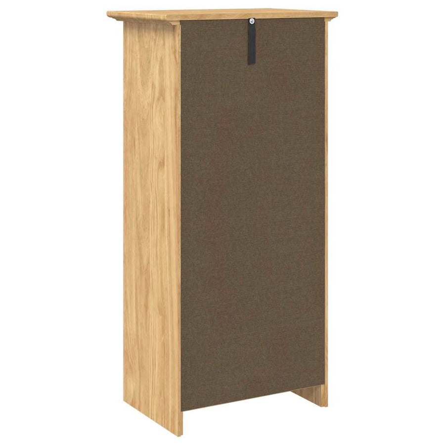 Badkamer Kast BODO Honingbruin 44 x 30 x 90 cm Bewerkt hout