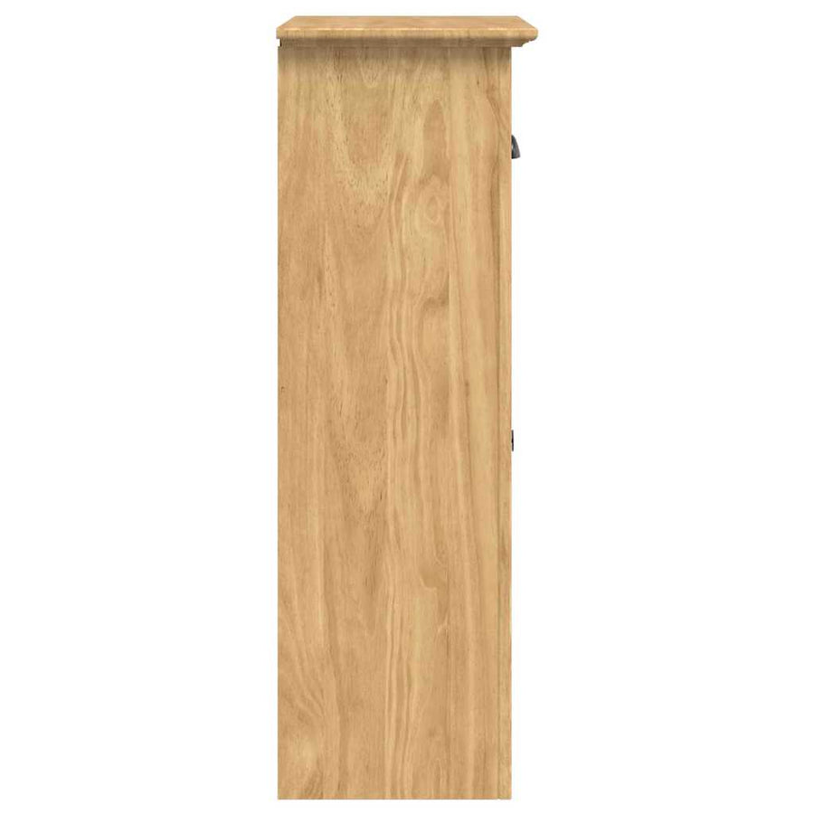 Badkamer Kast BODO Honingbruin 44 x 30 x 90 cm Bewerkt hout