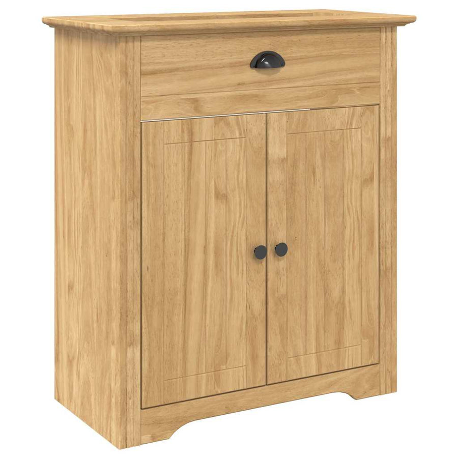 Badkamer Kast BODO Honingbruin 70 x 35 x 80 cm Bewerkt hout