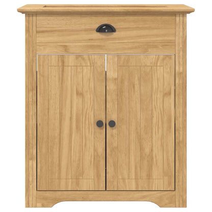 Badkamer Kast BODO Honingbruin 70 x 35 x 80 cm Bewerkt hout