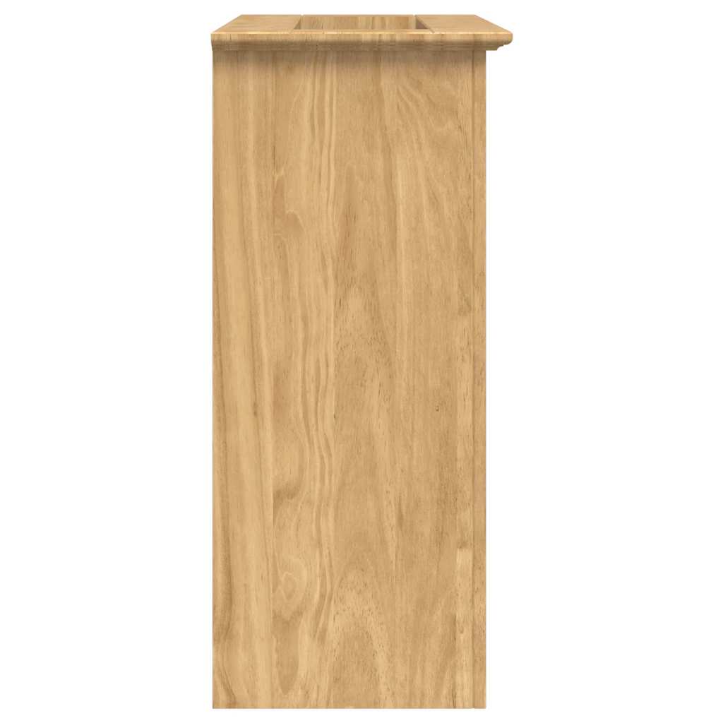 Badkamer Kast BODO Honingbruin 70 x 35 x 80 cm Bewerkt hout