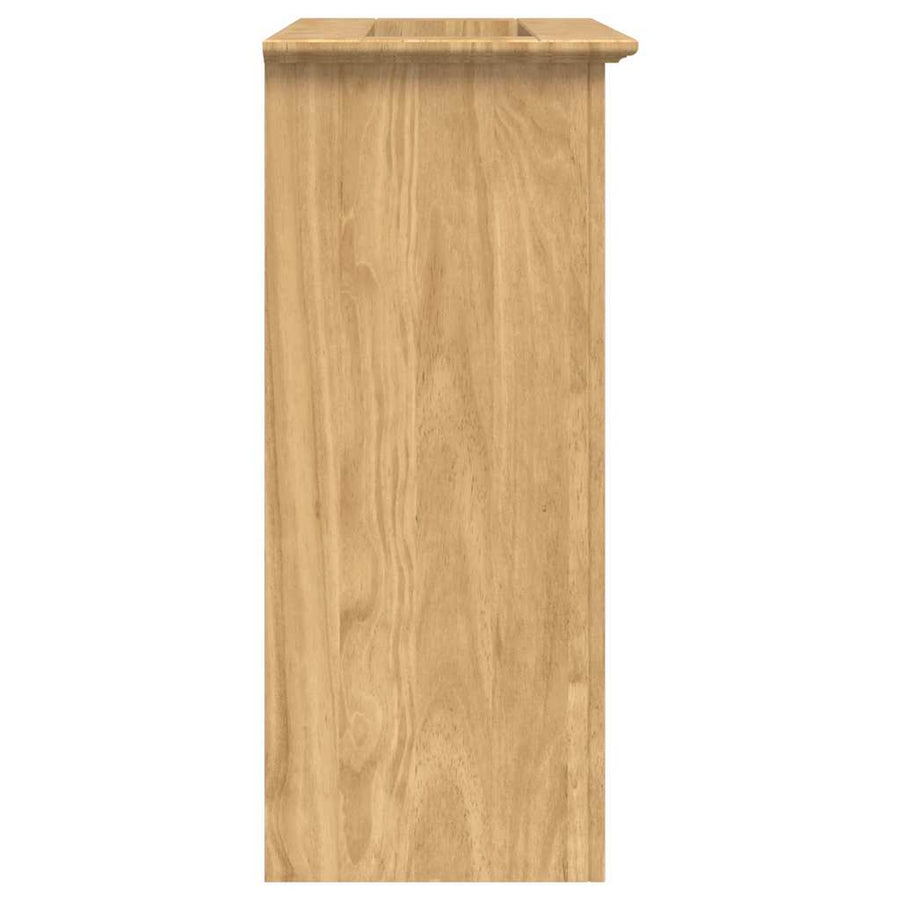 Badkamer Kast BODO Honingbruin 70 x 35 x 80 cm Bewerkt hout