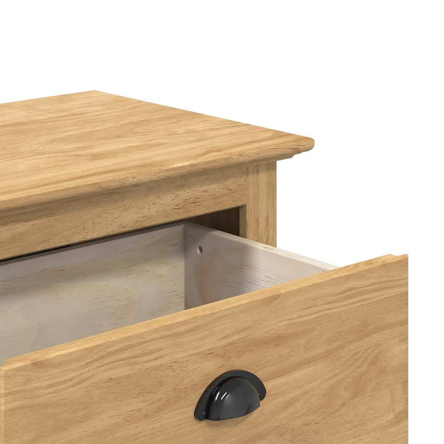 Hal bank BODO Honingbruin 118 x 40 x 50 cm Bewerkt hout