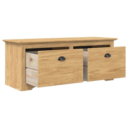 Hal bank BODO Honingbruin 118 x 40 x 50 cm Bewerkt hout