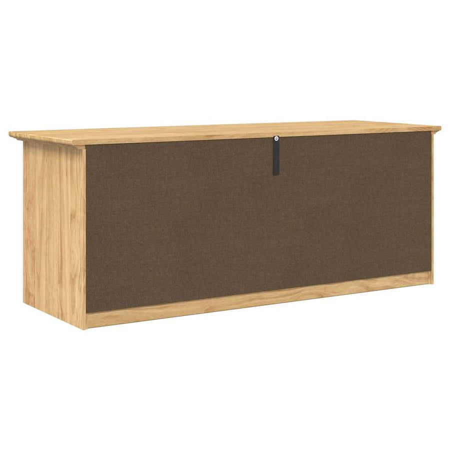 Hal bank BODO Honingbruin 118 x 40 x 50 cm Bewerkt hout