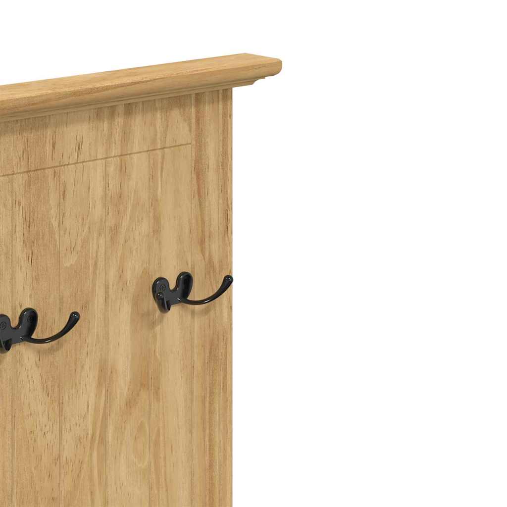 hal kast BODO Honingbruin 50 x 40 x 156,7 cm Bewerkt hout