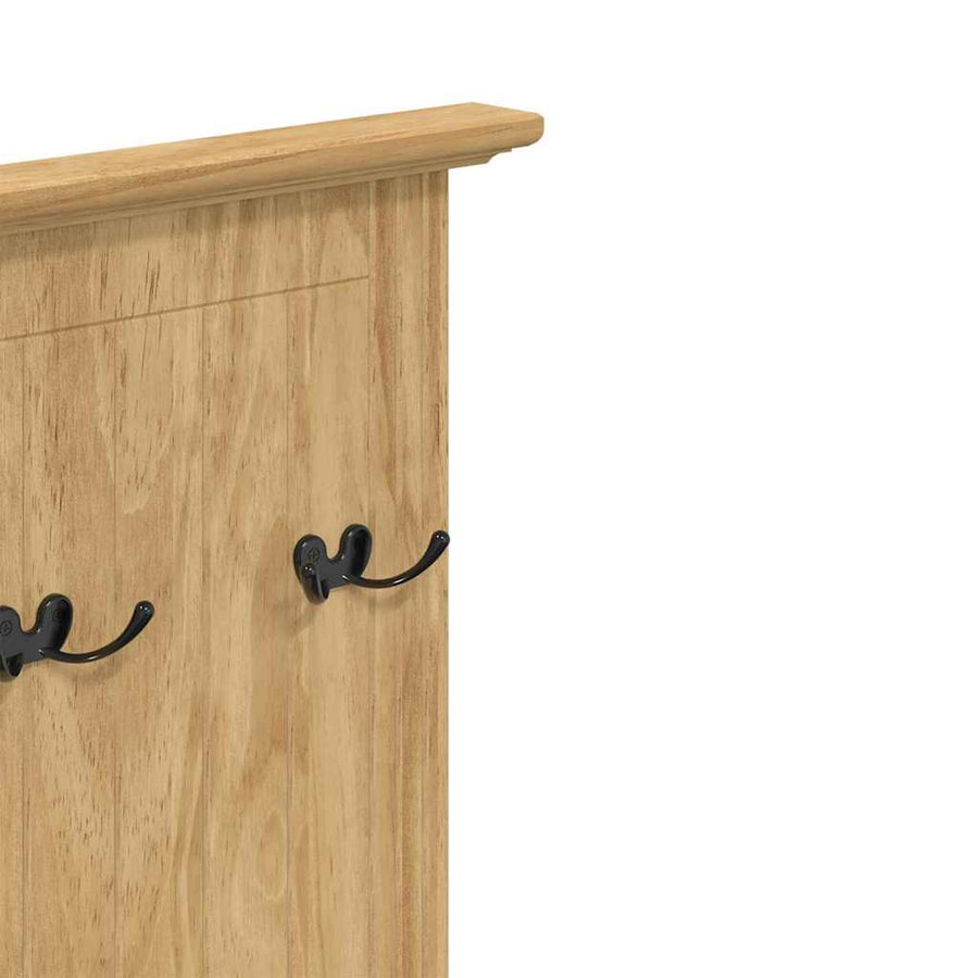 hal kast BODO Honingbruin 50 x 40 x 156,7 cm Bewerkt hout