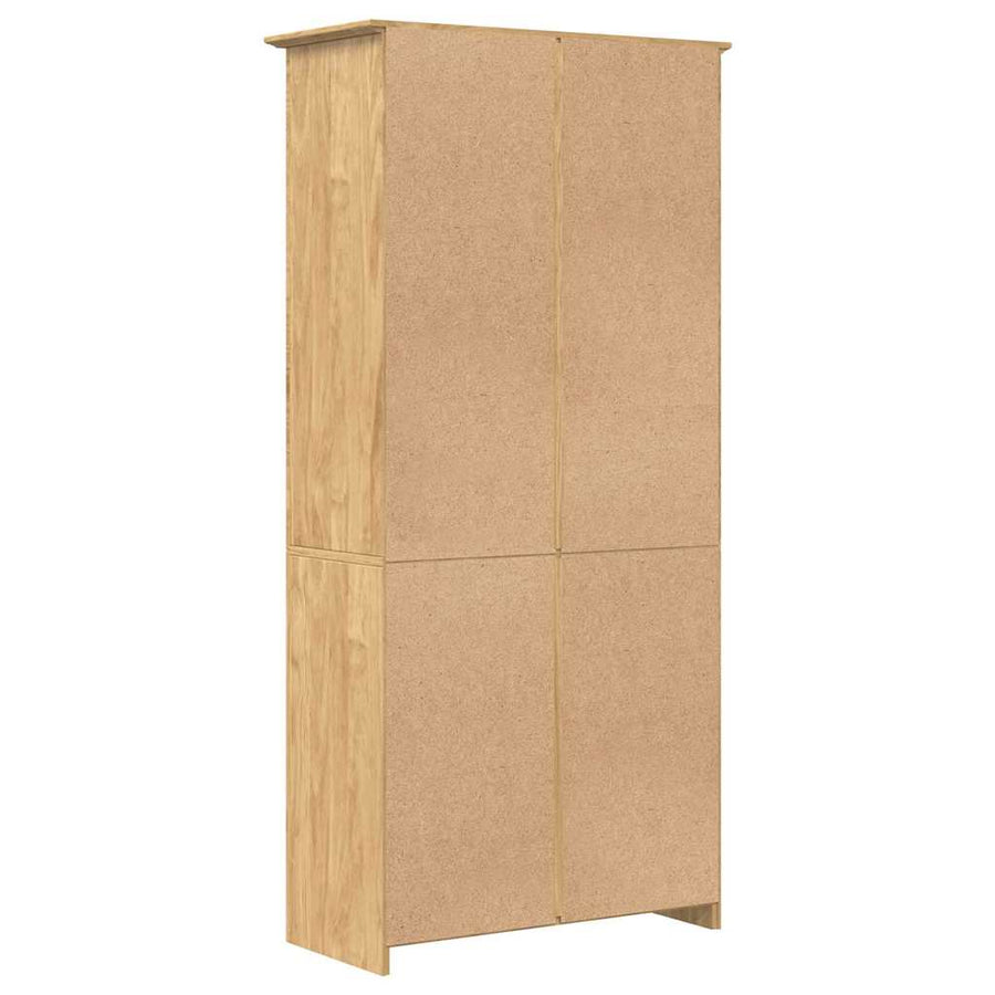 Boekenkast BODO Honingbruin 82 x 40 x 173 cm Bewerkt hout