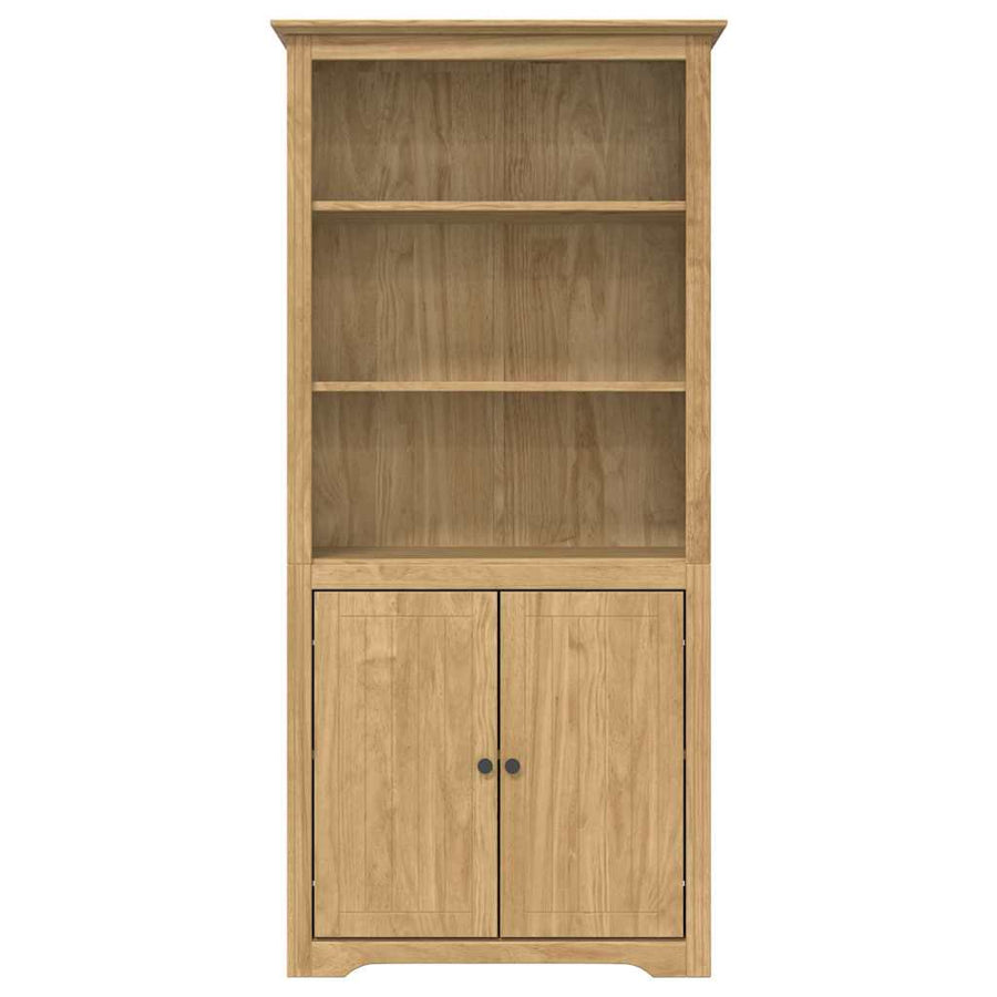 Boekenkast BODO Honingbruin 82 x 40 x 173 cm Bewerkt hout