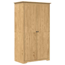 Kledingkast BODO Honingbruin 53,5 x 99 x 173 cm Bewerkt hout