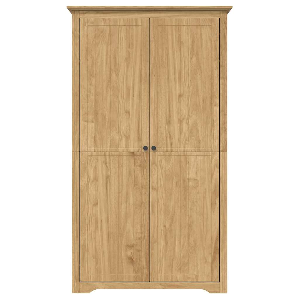 Kledingkast BODO Honingbruin 53,5 x 99 x 173 cm Bewerkt hout
