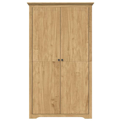 Kledingkast BODO Honingbruin 53,5 x 99 x 173 cm Bewerkt hout