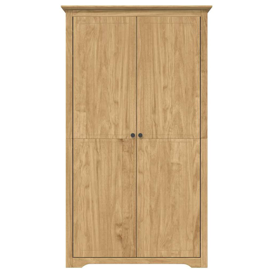 Kledingkast BODO Honingbruin 53,5 x 99 x 173 cm Bewerkt hout