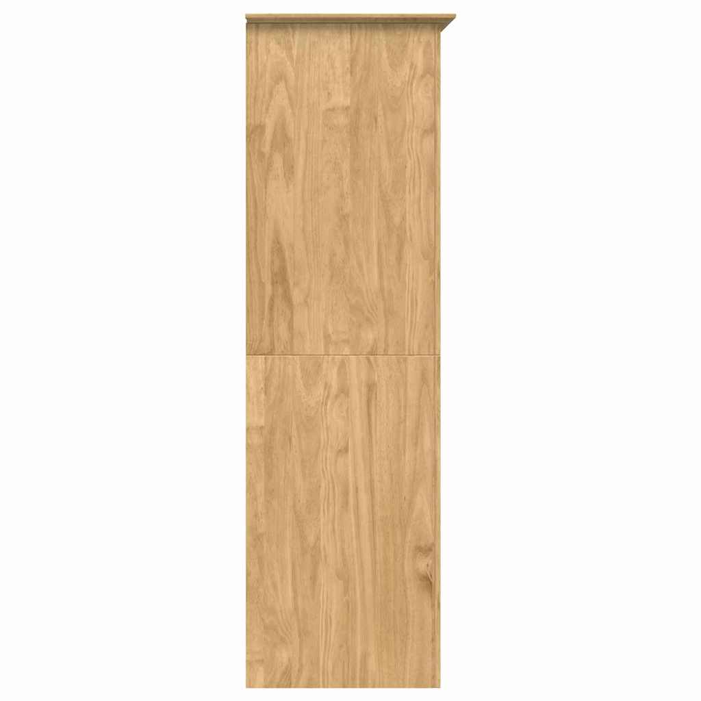 Kledingkast BODO Honingbruin 53,5 x 99 x 173 cm Bewerkt hout