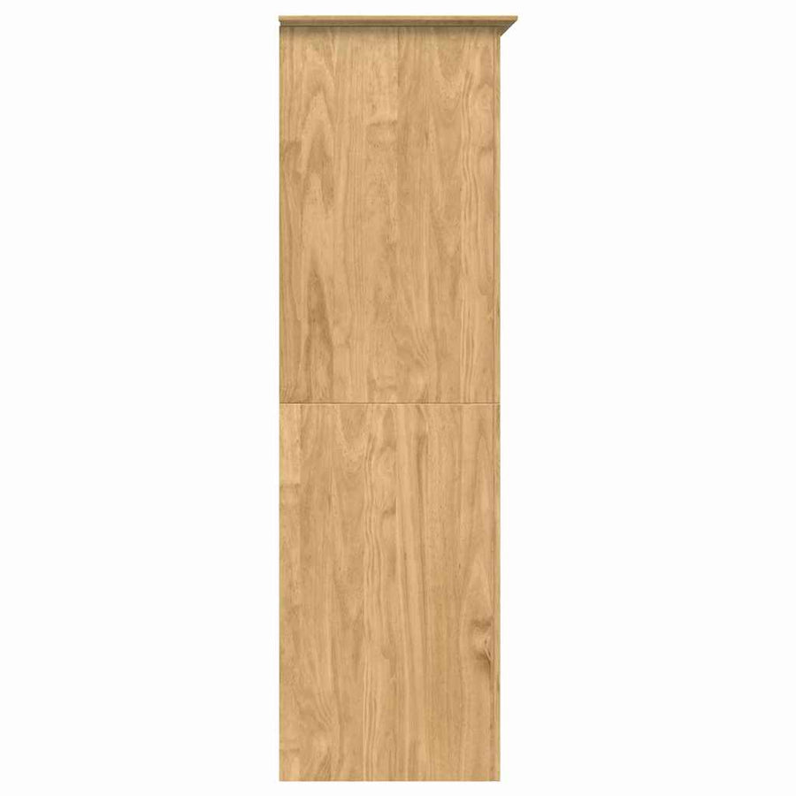 Kledingkast BODO Honingbruin 53,5 x 99 x 173 cm Bewerkt hout
