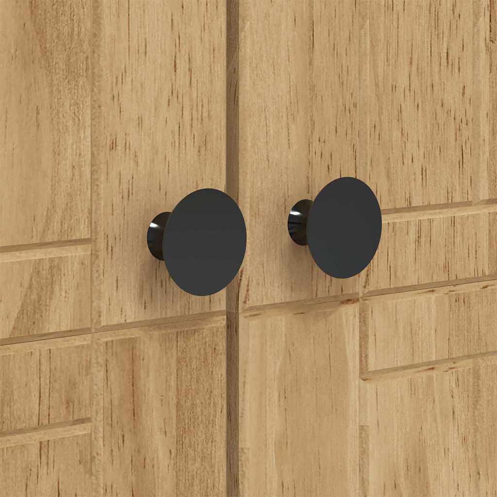 Kledingkast BODO Honingbruin 146 x 53,5 x 173 cm Bewerkt hout