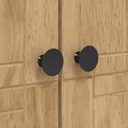 Kledingkast BODO Honingbruin 146 x 53,5 x 173 cm Bewerkt hout