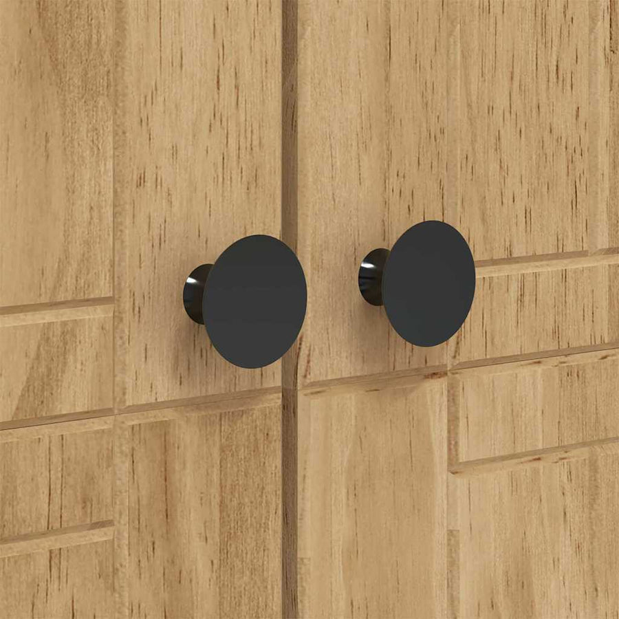 Kledingkast BODO Honingbruin 146 x 53,5 x 173 cm Bewerkt hout