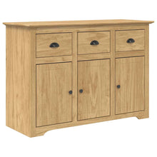 Dressoir BODO Honingbruin 115,5 x 44 x 80 cm Bewerkt hout