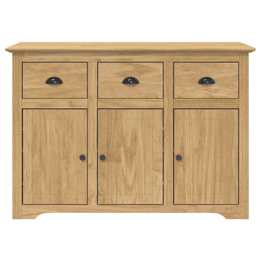 Dressoir BODO Honingbruin 115,5 x 44 x 80 cm Bewerkt hout