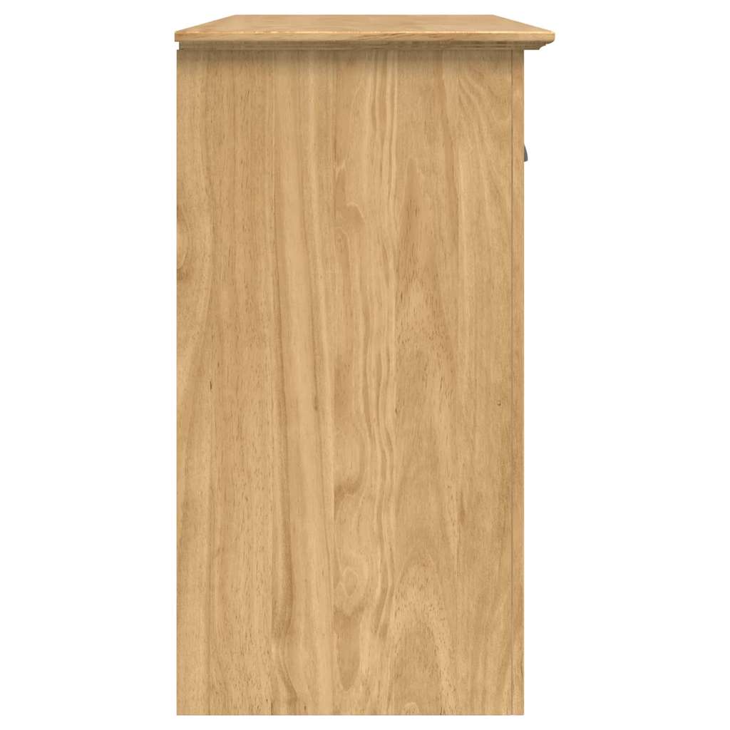 Dressoir BODO Honingbruin 115,5 x 44 x 80 cm Bewerkt hout