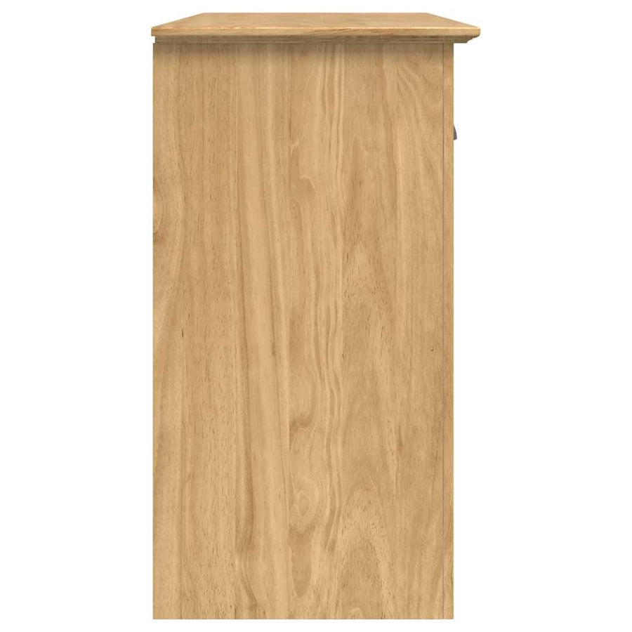 Dressoir BODO Honingbruin 115,5 x 44 x 80 cm Bewerkt hout