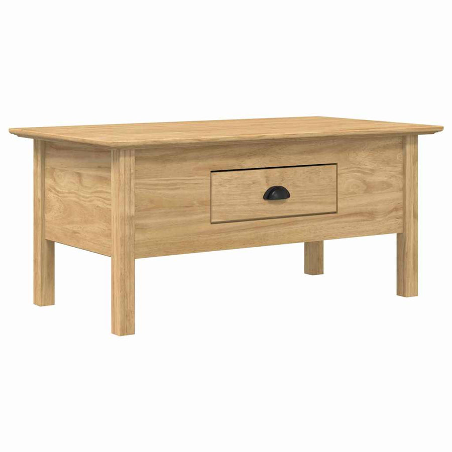 Salontafel BODO Honingbruin 100 x 55 x 45,8 cm Bewerkt hout