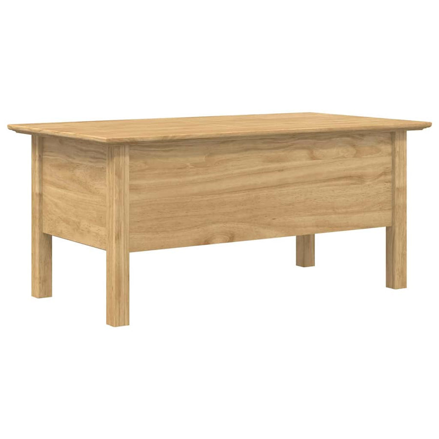 Salontafel BODO Honingbruin 100 x 55 x 45,8 cm Bewerkt hout