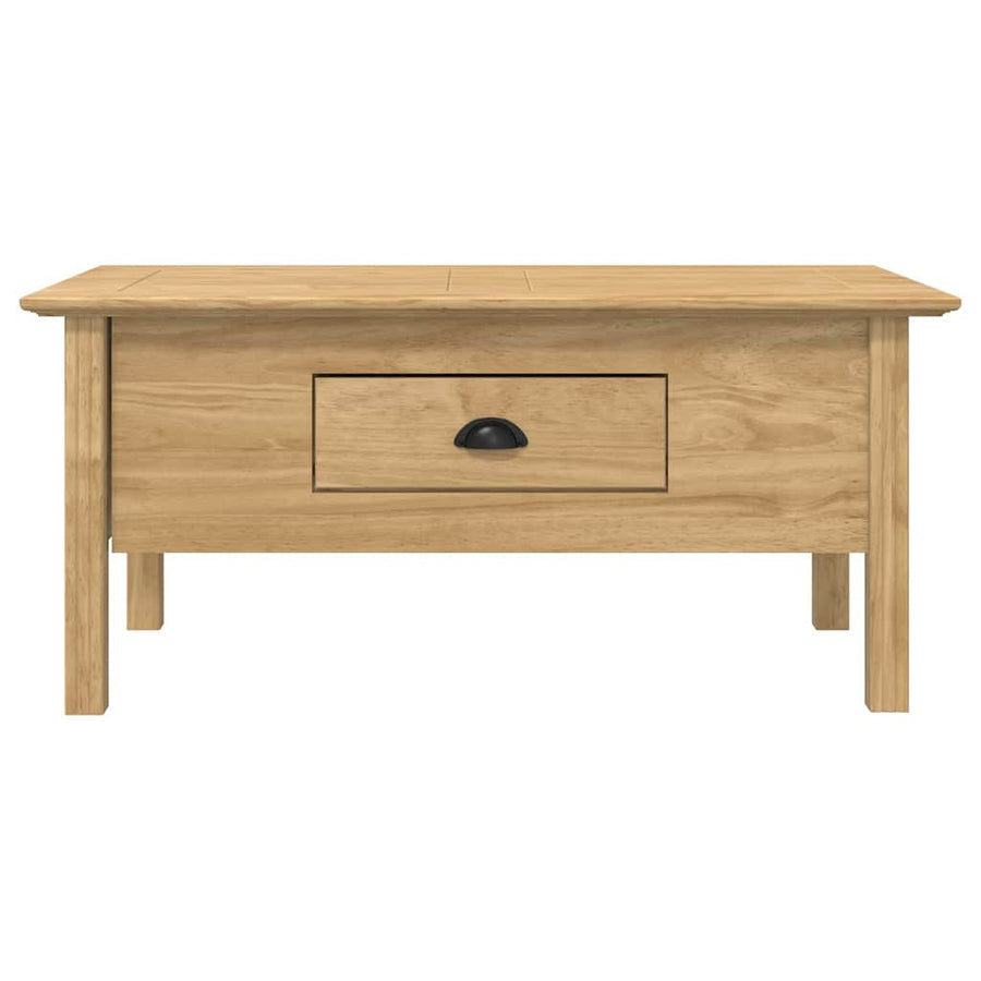 Salontafel BODO Honingbruin 100 x 55 x 45,8 cm Bewerkt hout