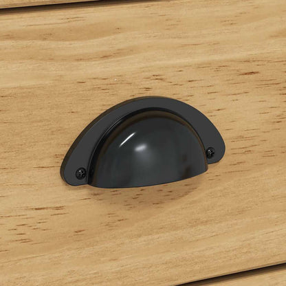 Wandtafel BODO Honingbruin 91 x 34.7 x 74 cm Bewerkt hout