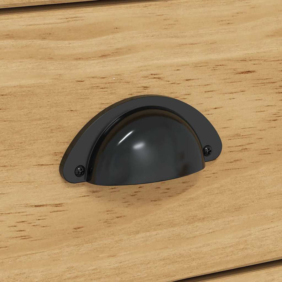 Wandtafel BODO Honingbruin 91 x 34.7 x 74 cm Bewerkt hout