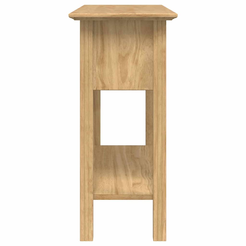 Wandtafel BODO Honingbruin 91 x 34.7 x 74 cm Bewerkt hout