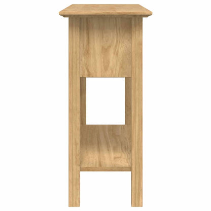 Wandtafel BODO Honingbruin 91 x 34.7 x 74 cm Bewerkt hout