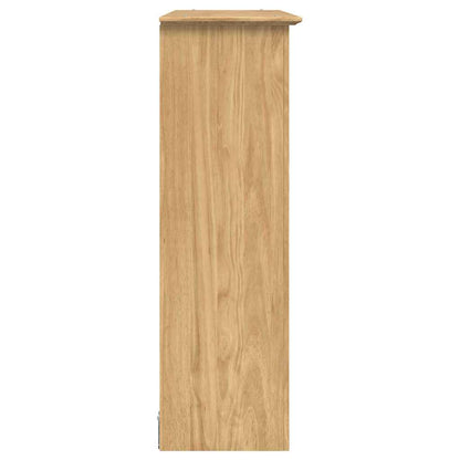 Kast met Glazen Deuren BODO Honingbruin 115,5 x 38,5 x 117,7 cm