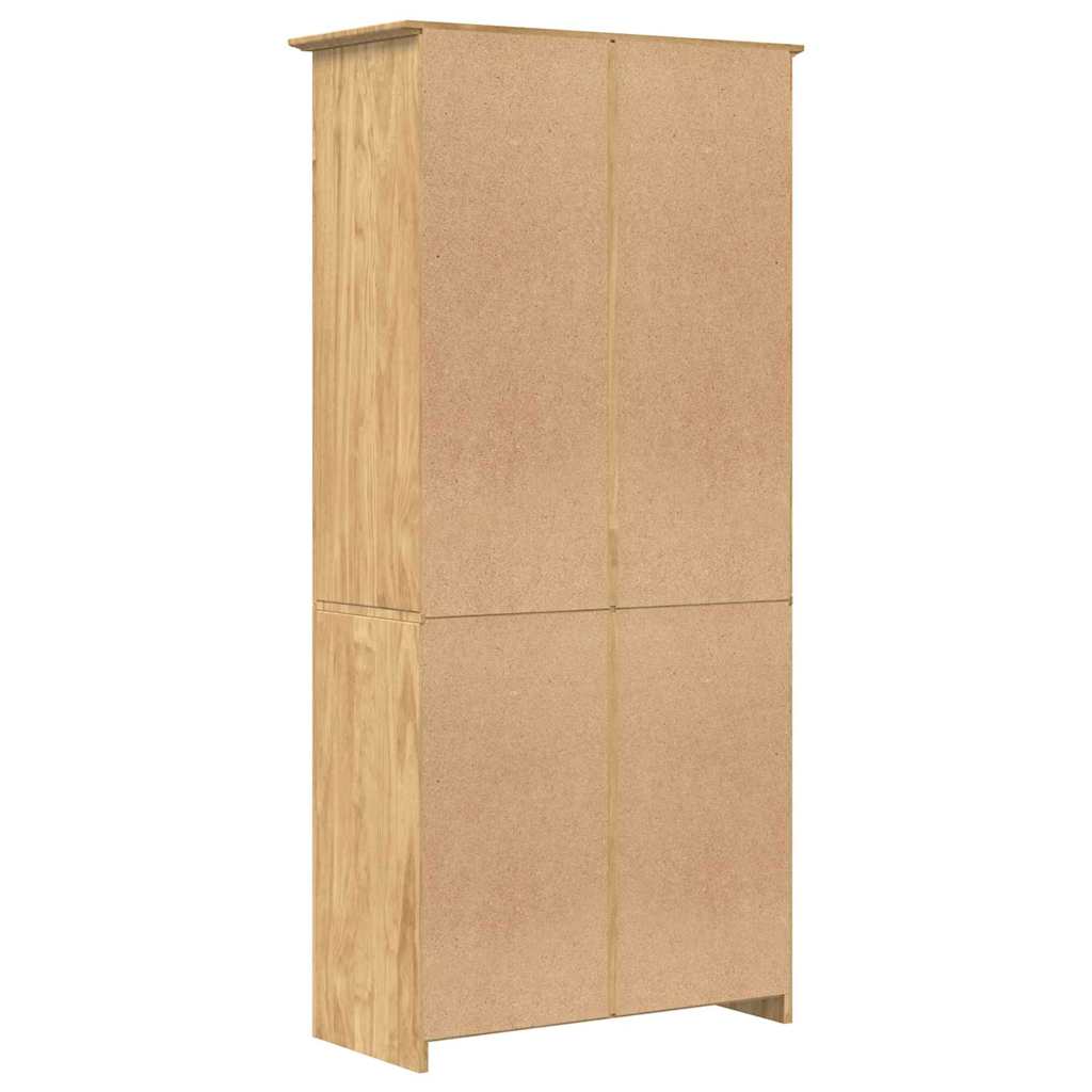 Boekenkast BODO Honingbruin 82 x 40 x 173 cm Bewerkt hout