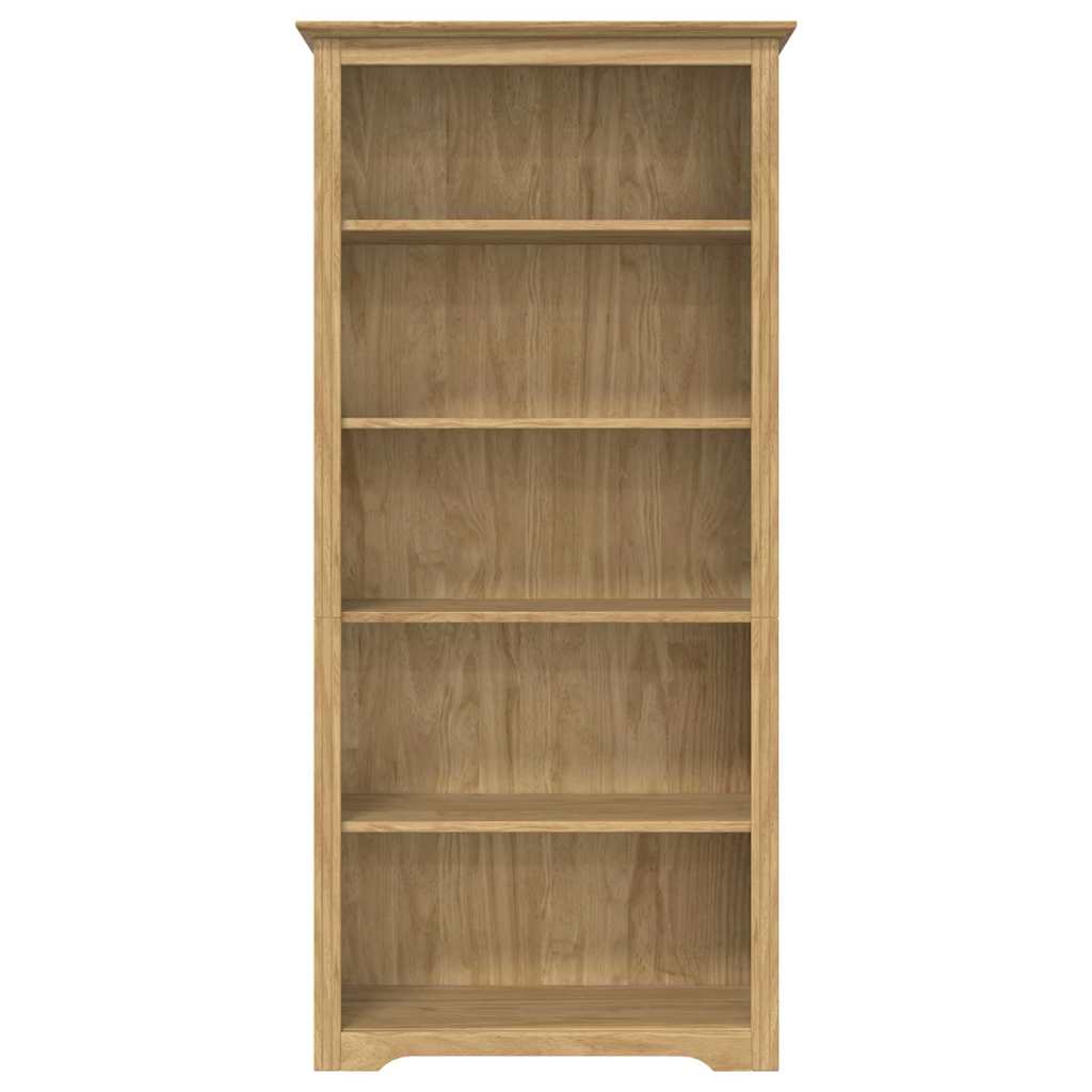 Boekenkast BODO Honingbruin 82 x 40 x 173 cm Bewerkt hout