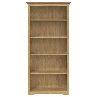 Boekenkast BODO Honingbruin 82 x 40 x 173 cm Bewerkt hout