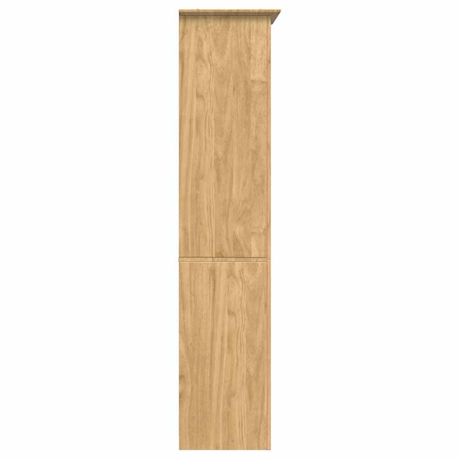 Boekenkast BODO Honingbruin 82 x 40 x 173 cm Bewerkt hout