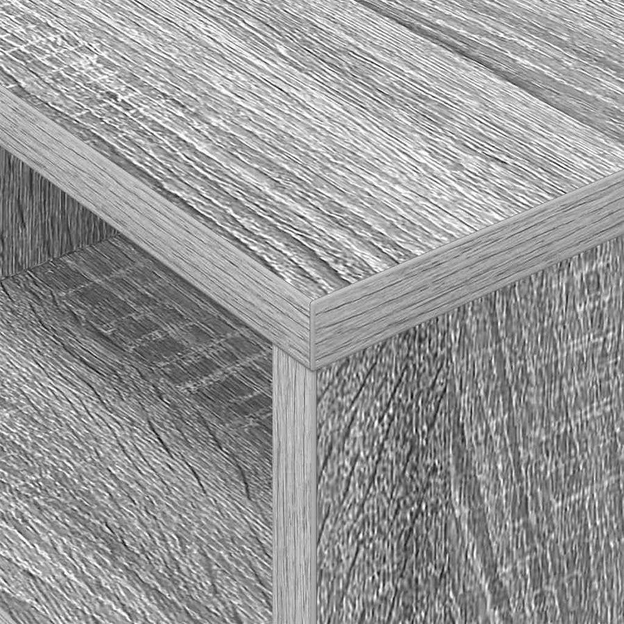 Bijzettafel Grijs Sonoma 30,5 x 30 x 45 cm Bewerkt hout