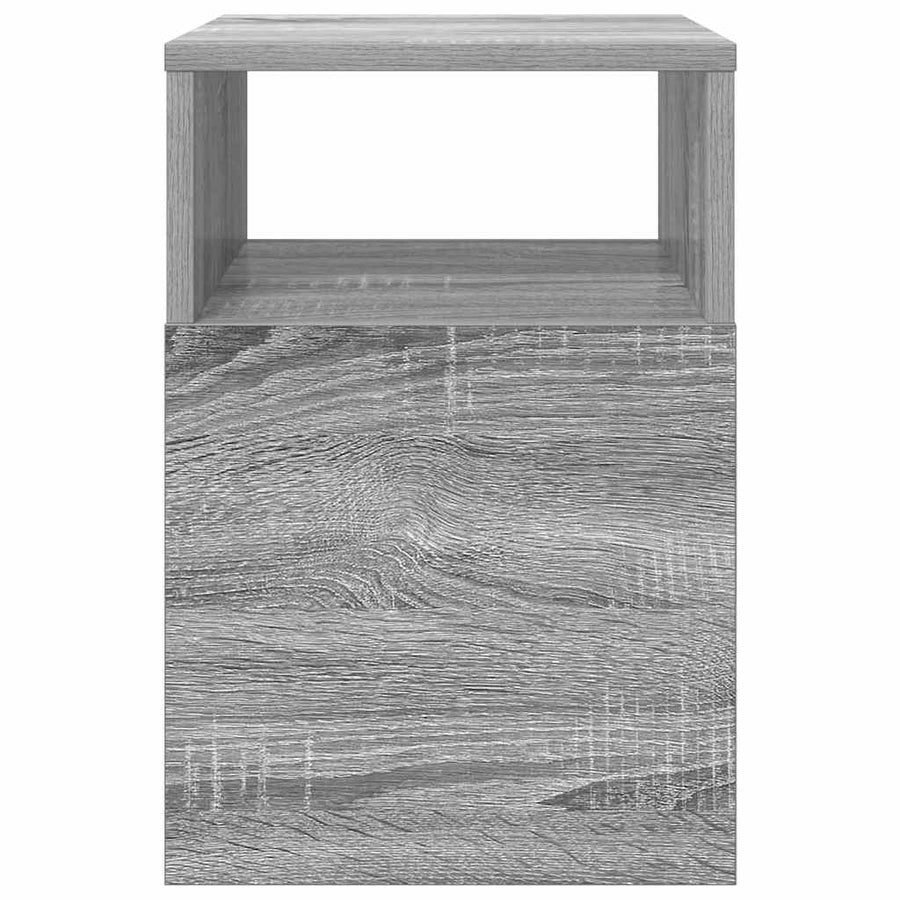 Bijzettafel Grijs Sonoma 30,5 x 30 x 45 cm Bewerkt hout