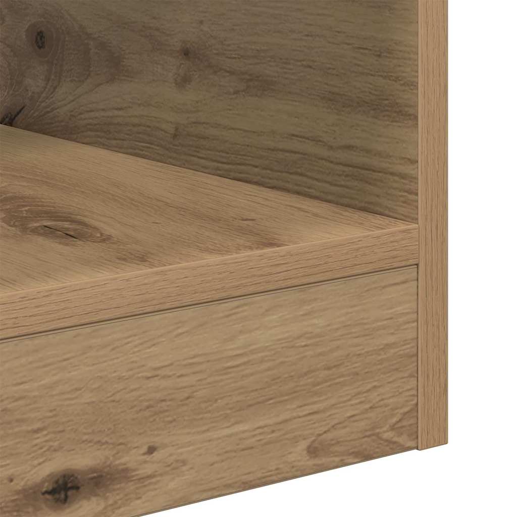 Bijzettafel Artisan Eiken 30,5 x 30 x 45 cm Bewerkt hout