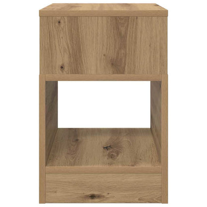 Bijzettafel Artisan Eiken 30,5 x 30 x 45 cm Bewerkt hout