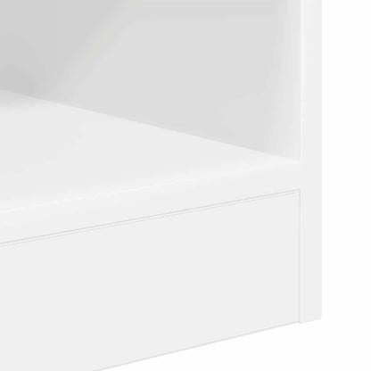 Bijzettafel 2 pcs Wit 40,5 x 40 x 45 cm Bewerkt hout