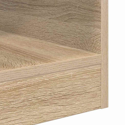 Bijzettafel Sonoma Eiken 40,5 x 40 x 45 cm Bewerkt hout