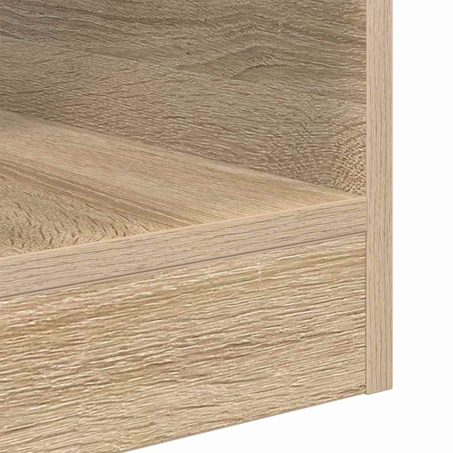 Bijzettafel Sonoma Eiken 40,5 x 40 x 45 cm Bewerkt hout